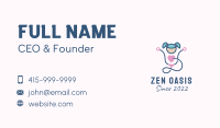 Pediatric Childcare Clinic Business Card Design