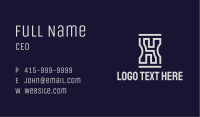 Gray Concrete Maze Business Card Image Preview