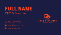 Modern Digital Line Business Card Image Preview