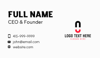 Modern Professional Number 0 Business Card Preview