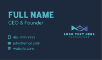 House Cleaning Plunger Business Card Design