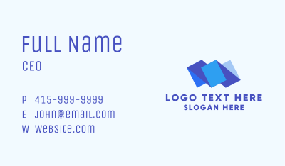 Finance Marketing Company Business Card
