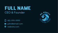 Blue Fish Brand Business Card Image Preview
