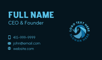 Blue Fish Brand Business Card Image Preview