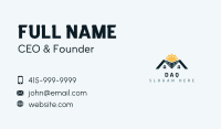 Solar Roof House Business Card Image Preview