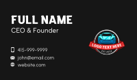 Automotive Car Mechanic Business Card Preview