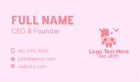 Cow Udder Dairy  Business Card Image Preview