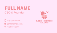 Cow Udder Dairy  Business Card Image Preview