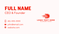 Tech Programming Letter D Business Card Image Preview