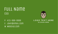 Male War Soldier Business Card Image Preview