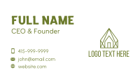 Green Builder Residence  Business Card Design