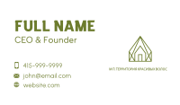 Green Builder Residence  Business Card Image Preview