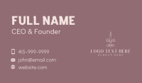Handmade Candle Maker Business Card Image Preview