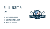 Nautical Marlin Fish Business Card Image Preview