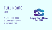 Eye Camera Photography Business Card Image Preview