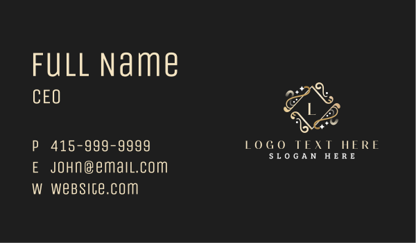 Premium Luxury Jeweller Business Card Design Image Preview