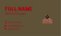 Medieval Knight Gamer Business Card Image Preview