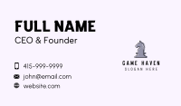 Chess Piece Horse Business Card Image Preview