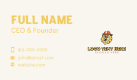 Construction Builder Lion Business Card Preview