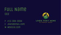 Flame Organic Marijuana  Business Card Image Preview