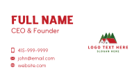 House Building Forest Business Card Image Preview