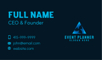 Triangle Business Firm  Business Card Image Preview