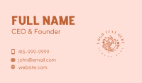 Beauty Goddess Hair Business Card Design