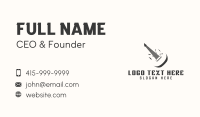 Rockstar Guitarist Band Business Card Preview