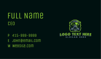 Gas Mask Graffiti Paint Business Card Image Preview