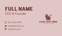 Food Bowl Chocolatier Business Card Image Preview