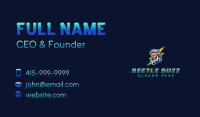 Zeus Lightning Gaming Business Card Image Preview