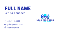 pressure wash Cleaner Maintenance Business Card Image Preview