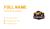 Pick Up Truck Transportation Business Card Image Preview
