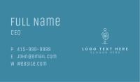 Athlete Sports Racket Business Card Image Preview