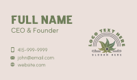 Weed Cannabis Dispensary Business Card Image Preview