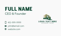 Transport Truck Forwarding Business Card Preview