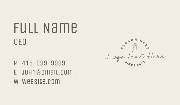 Luxury Brand Company Business Card Design Image Preview