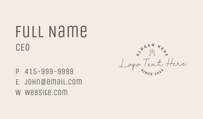 Luxury Brand Company Business Card Image Preview