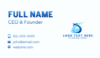 Logistics Freight Plane Business Card Preview