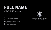 Haunted Ghost Hat Business Card Image Preview