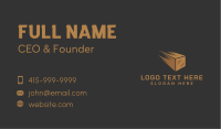 Fast Crate Logistics Business Card Image Preview