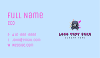 Graffiti Artist Mascot Business Card Image Preview