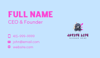 Graffiti Artist Mascot Business Card Image Preview