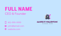 Graffiti Artist Mascot Business Card Image Preview