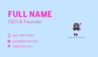 Graffiti Artist Mascot Business Card Image Preview