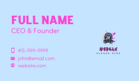 Graffiti Artist Mascot Business Card Image Preview