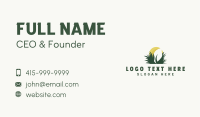 Grass Planting Agriculture Business Card Image Preview