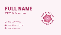 Pink Flower Boutique Business Card Image Preview