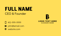 Book Publishing Library Business Card Design