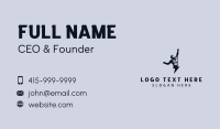 Lightning Power Electrician Business Card Design